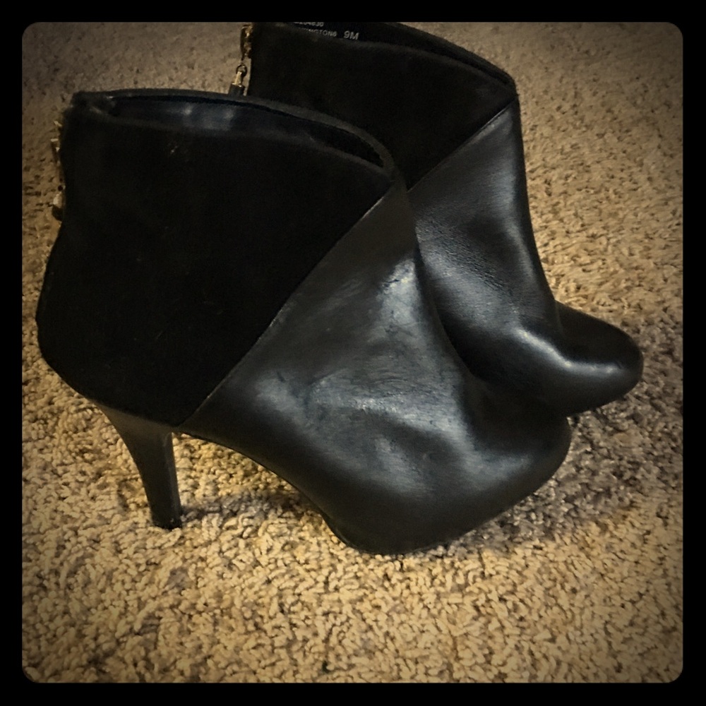 Black booties